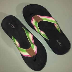 j crew flip flops